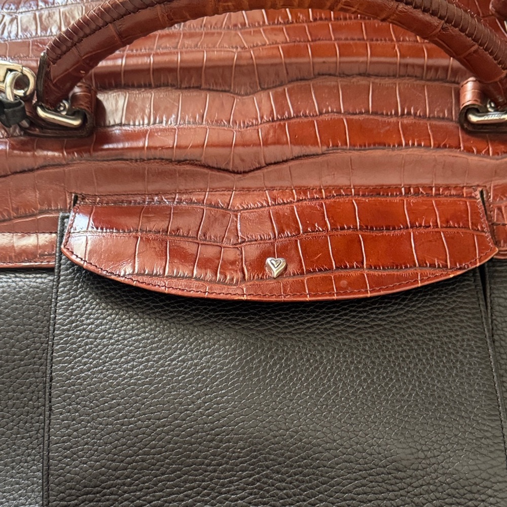 Brighton Black and Brown Laptop Bag with original box - Picture 3 of 6